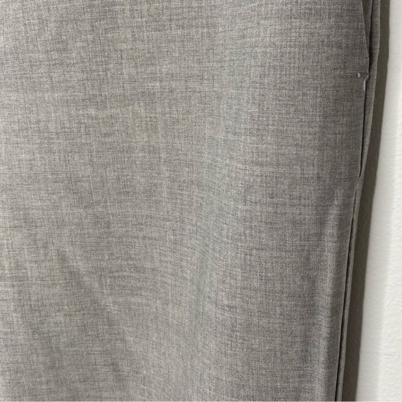 Saks Fifth Avenue Grey Virgin Wool Alexandra Fit Pants - Picture 6 of 8